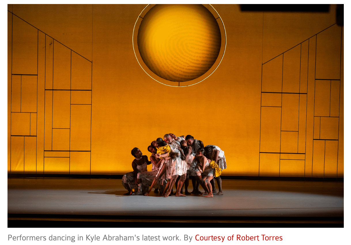 ‘Requiem: Fire in the Air of the Earth’ Review: Kyle Abraham’s Story of Death, Love, and Freedom | The Harvard Crimson ￼