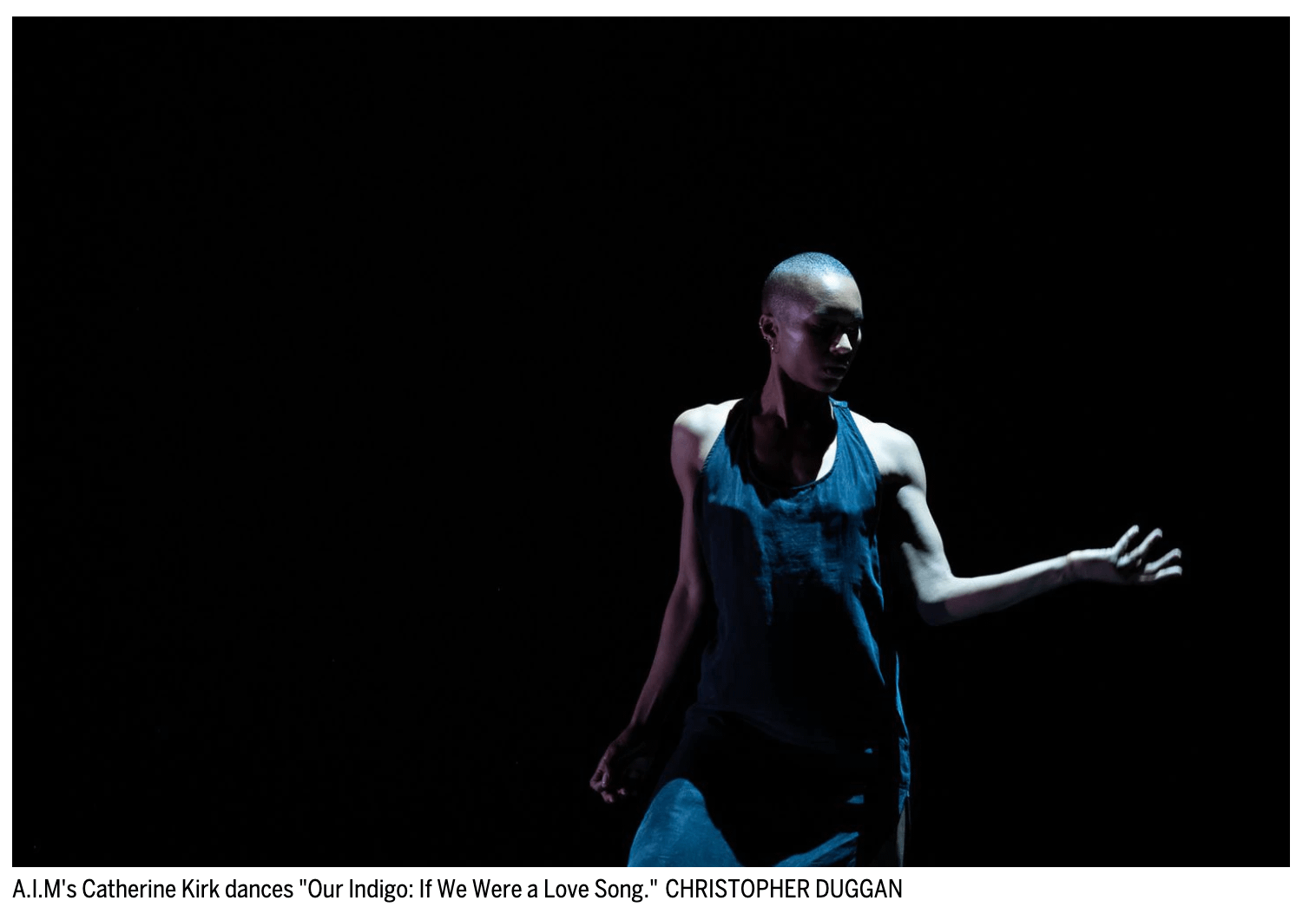 Boston Globe | Kyle Abraham and A.I.M Soldier On at the Ica